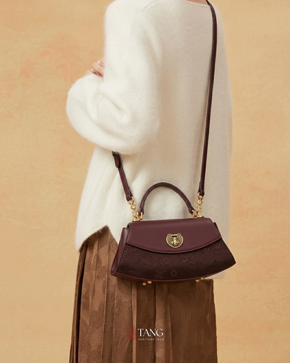 Tang Imperial 25 Cloud Silk Peony Clutch