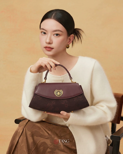 Tang Imperial 25 Cloud Silk Peony Clutch