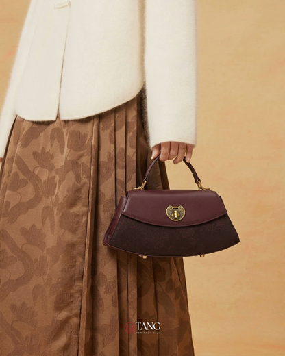 Tang Imperial 25 Cloud Silk Peony Clutch