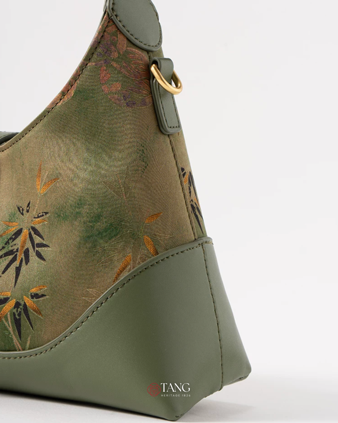 Tang Imperial 25 Noble Bamboo Xiangyunsha Shoulder Bag