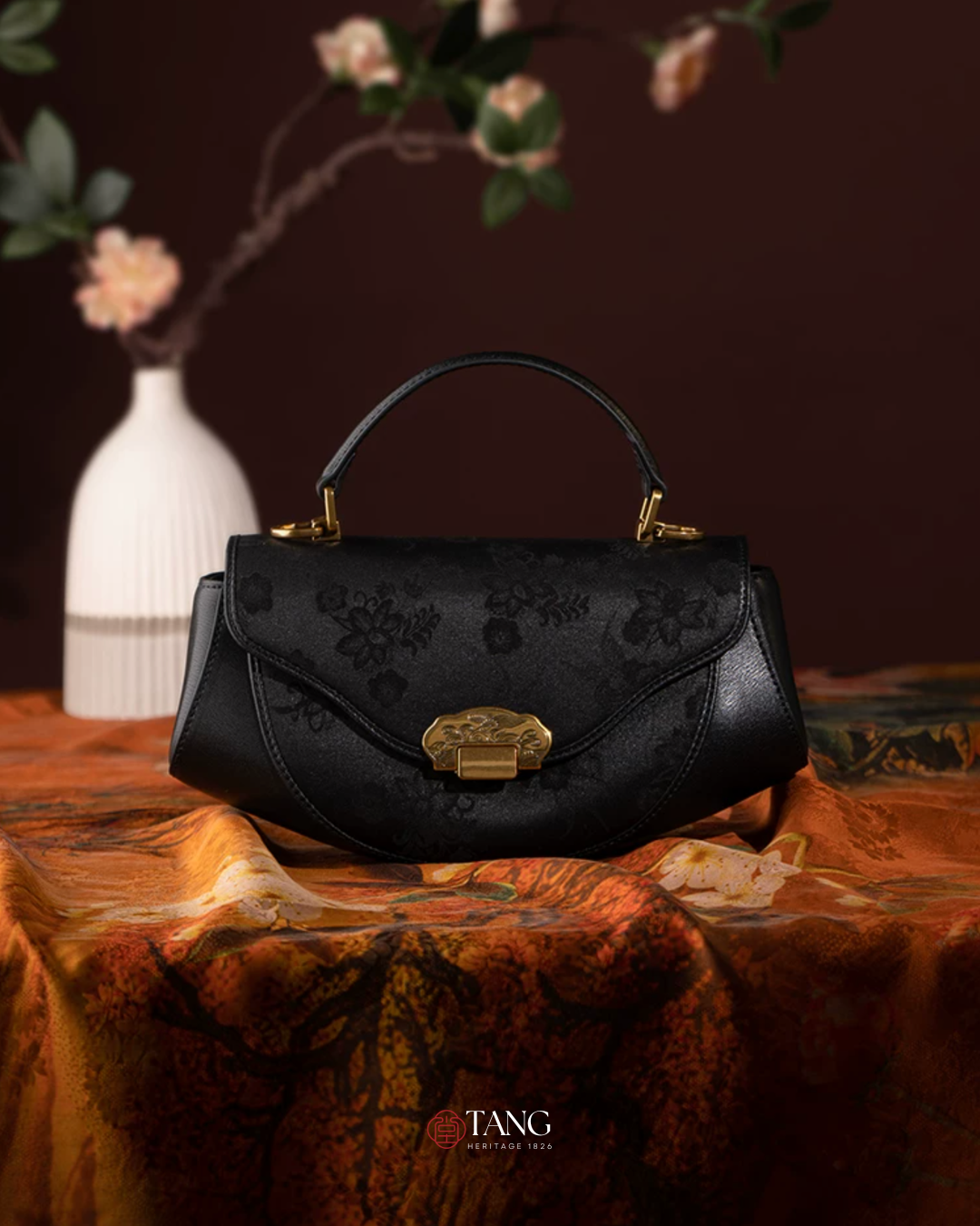 Tang Imperial 26 Everblooming Rose Xiangyunsha Clutch
