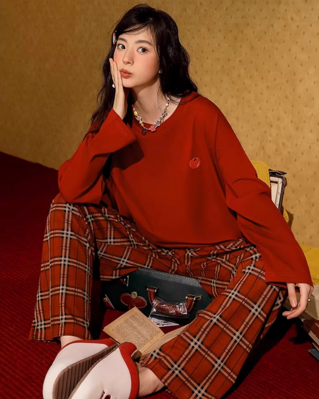 Dù Pajamas Set (Long-sleeve & pants)