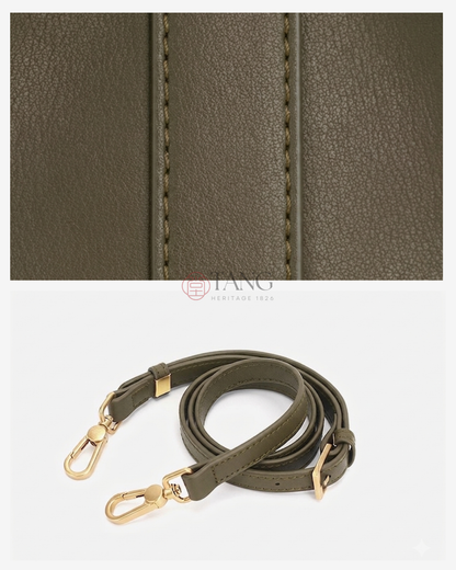 Tang Red 22 Lunar Bloom Nishijin Top-Handle Bag
