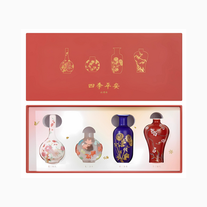 Four Seasons Harmony Vase Magnet Gift Set