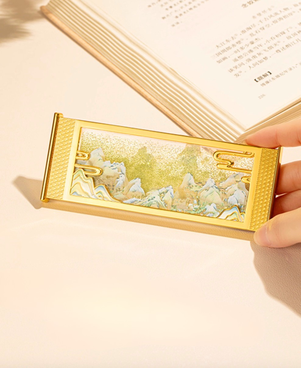Timeless Scrolls Flowing Sand Magnet Gift Set