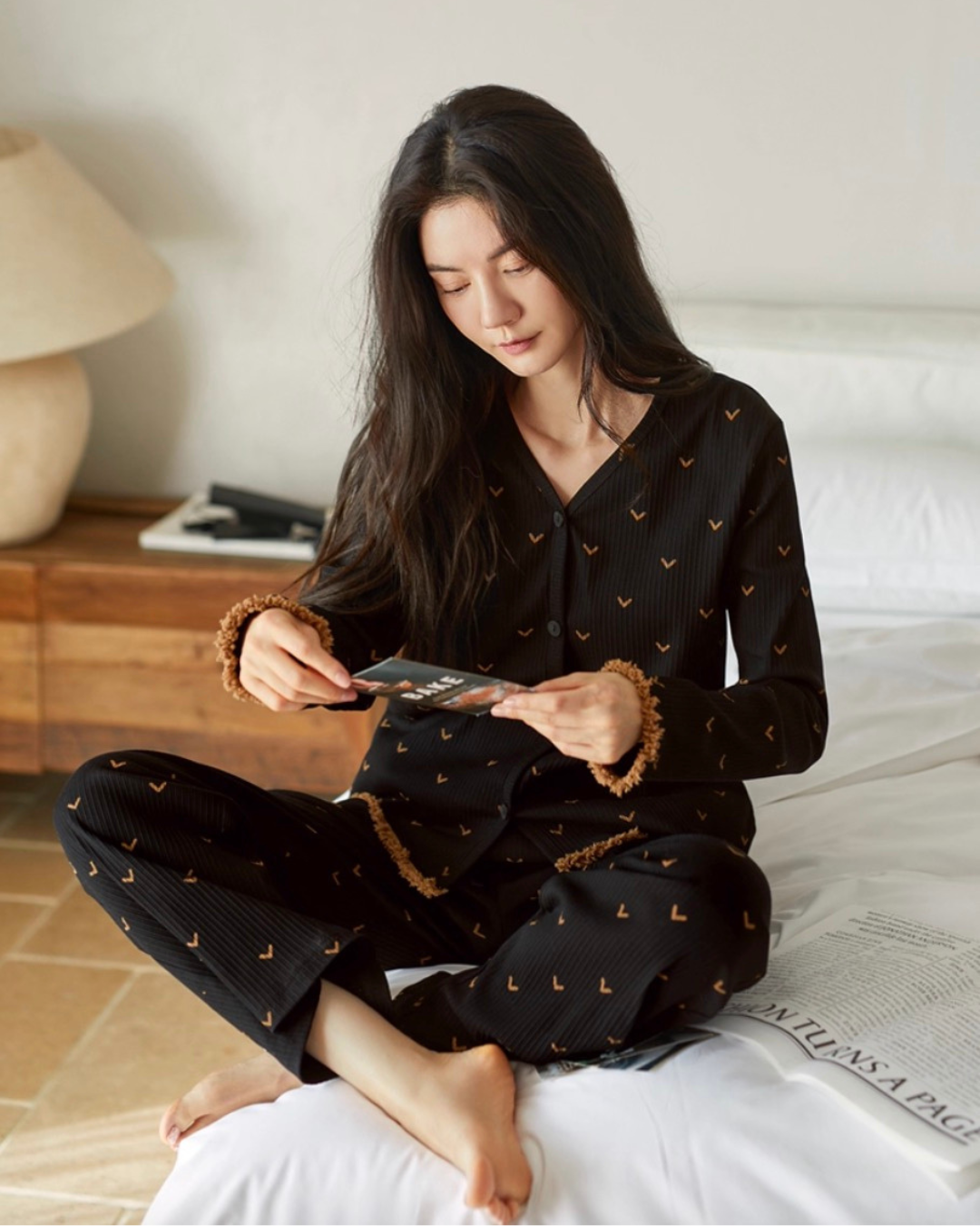 Xī Pajamas Set (Long-Sleeve & Pants)